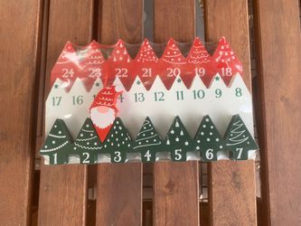 Wooden Countdown To Xmas 