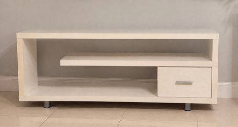 White TV Console / Entertainment Center