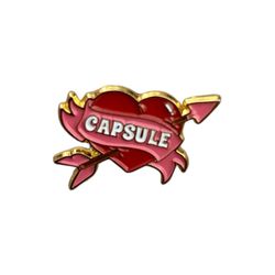 Capsule Hats Valentines Day Red Pin