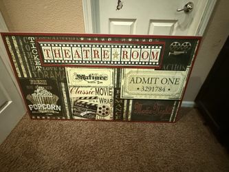 Theater Room Art Bundle For Sale