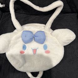 Sanrio kawaii CINNAMOROLL large Plush Bag Hello Kitty Handbag