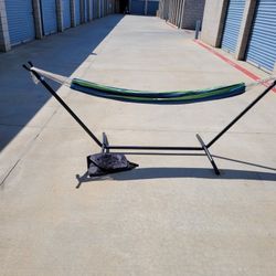 Double Hammock Bed with Stand and  Carrying Bag