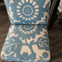 Turquoise Acent Chair 