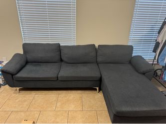 Blue couch