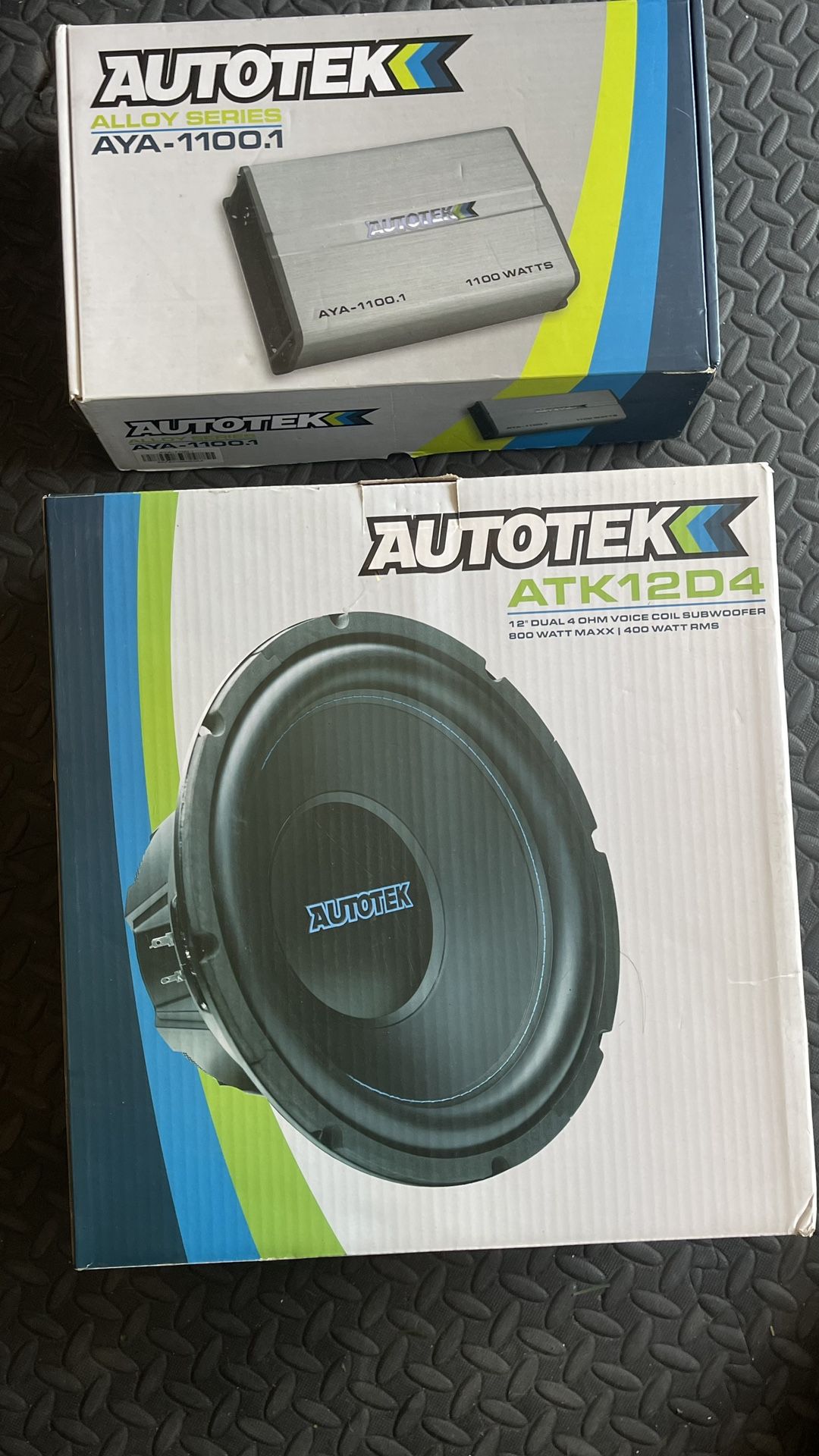 Subwoofer & Amplifier
