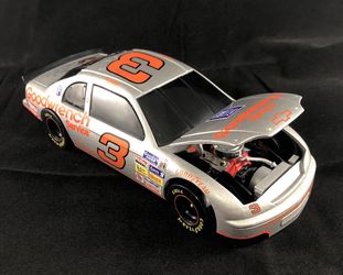 Dale Earnhardt Sr. #3, The Winston Select, “black window” bank with "GM Parts" on the Hood.