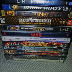 Movies for sale $3 each or $20 for group