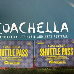 Coachella Weekend 1 Shuttle Pass