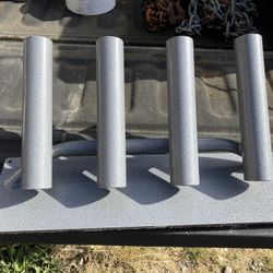 Four Rod Rocket launcher/Rod Holder Powder Coated
