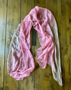 KJP "Atlantic Ombré" Pink Silk Scarf/Wrap - 100% Silk Kiel James Patrick Scarf