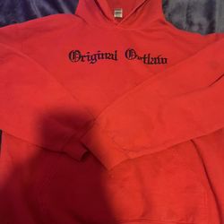 Red Original Outlaw Hoodie 