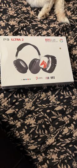 Headphones and smart watch