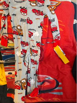 Onesie pajamas Disney lighting McQueen 2T