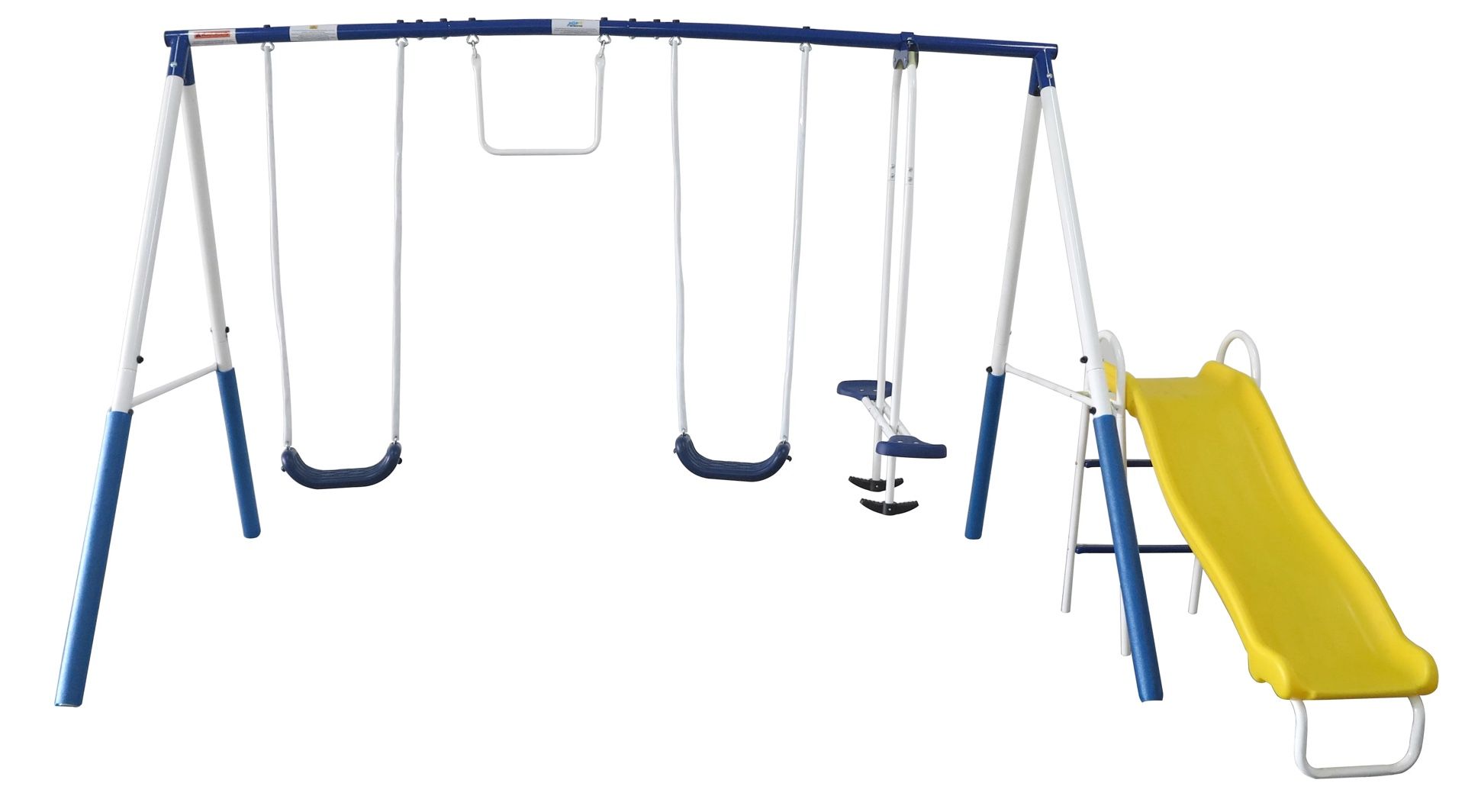 XDP Recreation Play All Day Metal Swing Set Blue