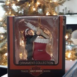 Harley Davidson Christmas Ornament Yr 2000