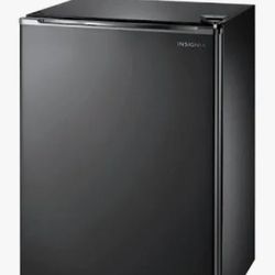 Insignia 2.6 Cu.Ft. Refrigerator Used in Black