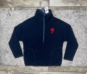 Philadelphia Phillies Cutter & Buck Quarter-zip Sweater