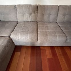 Sectional Grey Couch