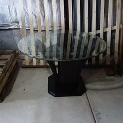 Large Glass Table