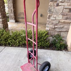 Hand Truck With New Wheels 