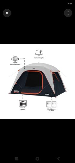 CORE 6-Person BlockOut Camping Tent – Like New