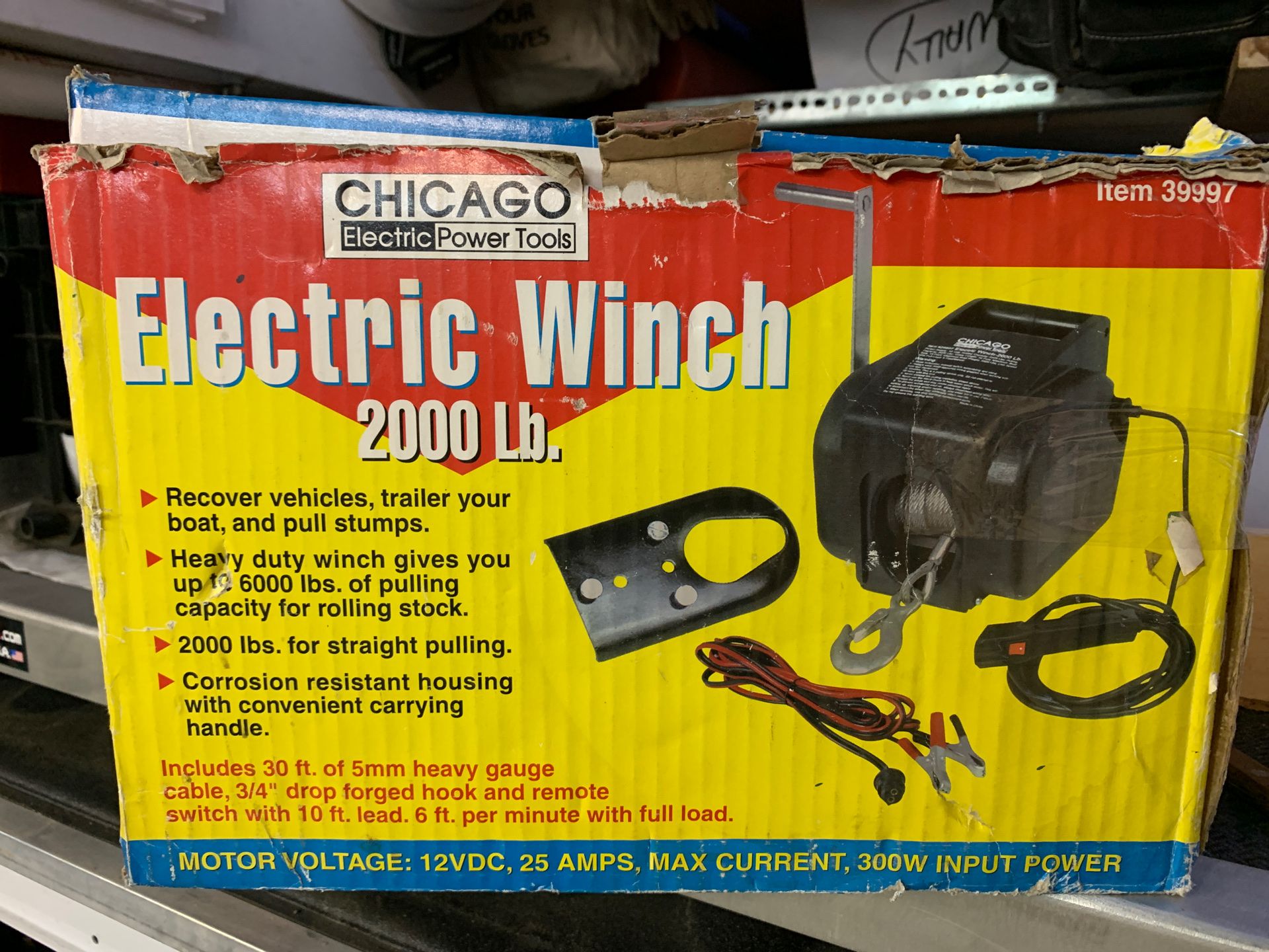 Chicago Winch 2000 lb $30