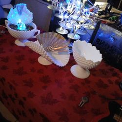 Old Milkglass Bowls