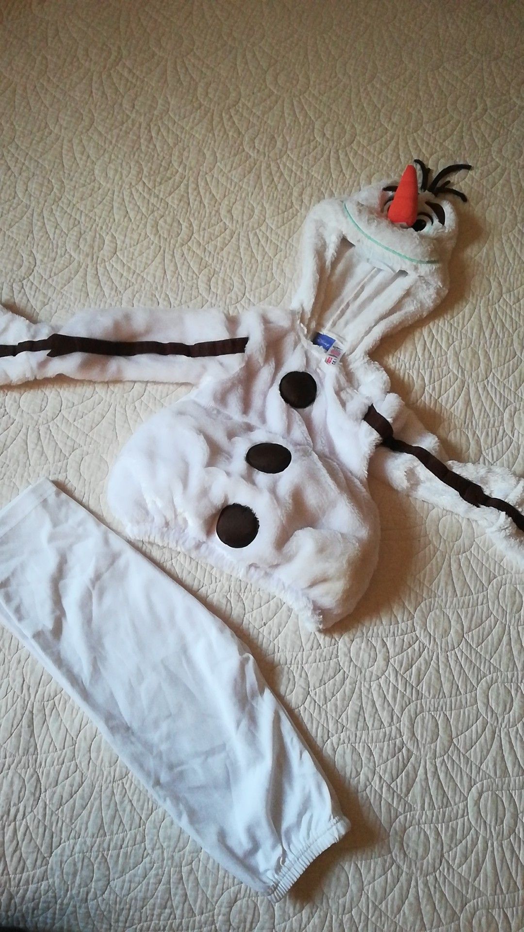Olaf costume for 2-3years old