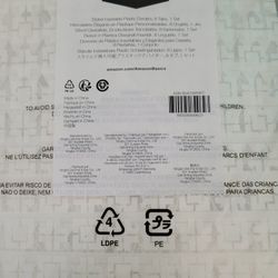 Amazon Basics Styled Insertable Plastic Dividers, 8 Tabs, 1 Set