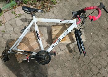 Aluminum 700c Gravel Bike Frame for Parts or Repair