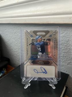2024 Panini Prizm Andy Pages Sensational Signatures RC Auto Dodgers Rookie SS-AP