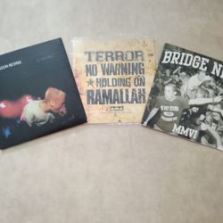 3 Hardcore CD Samplers B9 Equal Vision SXE Converge Terror