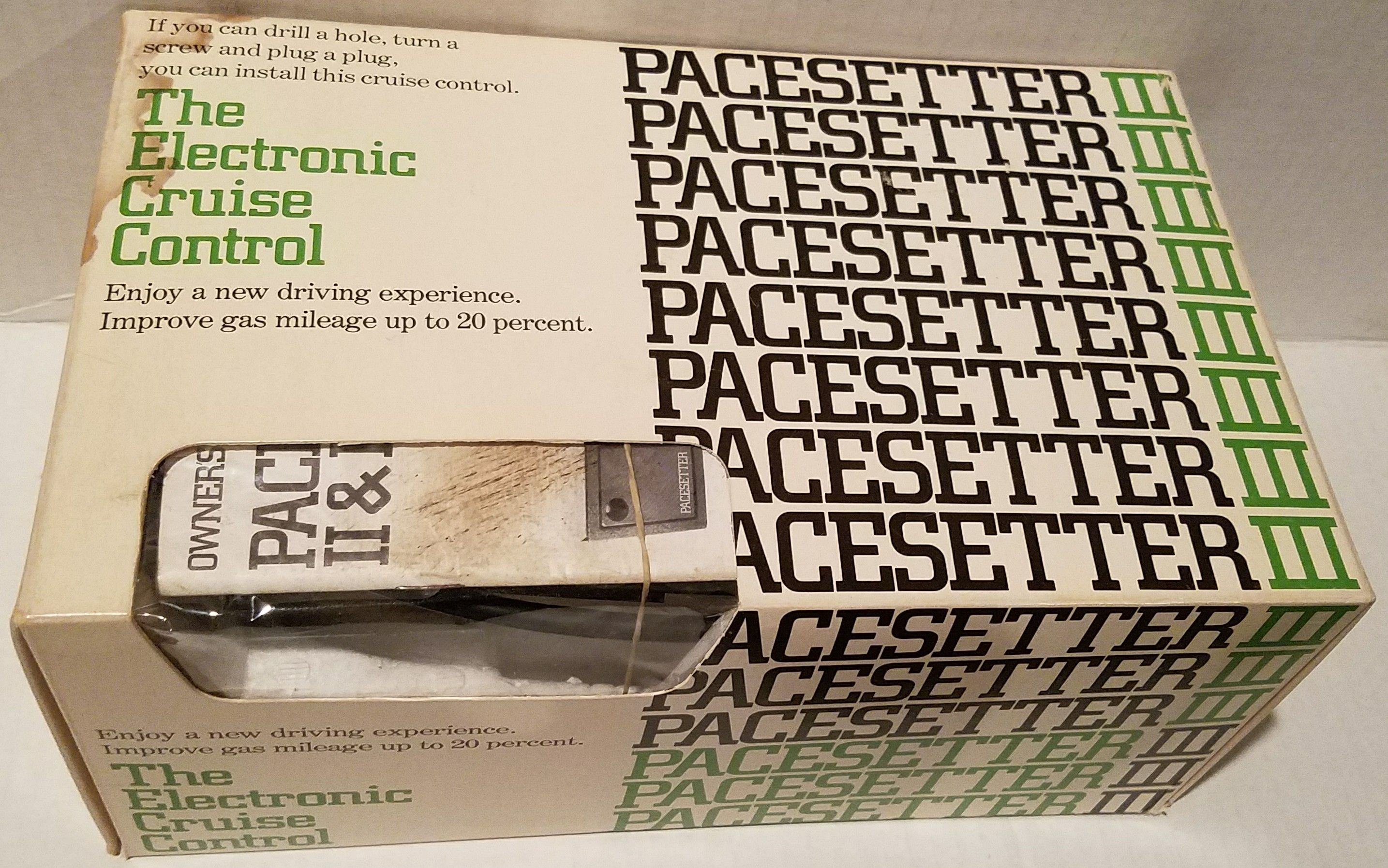 Vintage Pacesetter 3 cruise control