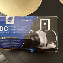 water pump aquarium new 