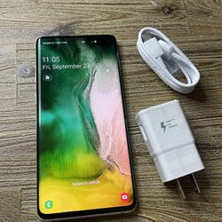 Factory Unlocked Samsung GALAXY S10 Plus 128GB White S10+ 