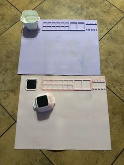 Silicone art mats