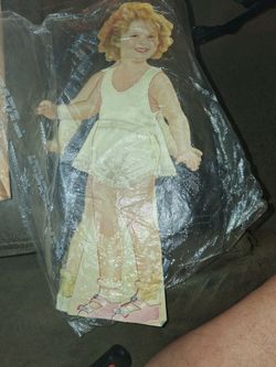Vintage Shirley Temple Paper Doll