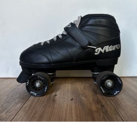 Epic Super Nitro Black Quad Speed Roller Skates -SIZE: 9