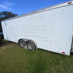 07 Enclosed Trailer 7.5x20 