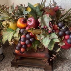 Free Fake Fruit Decor Centerpiece 