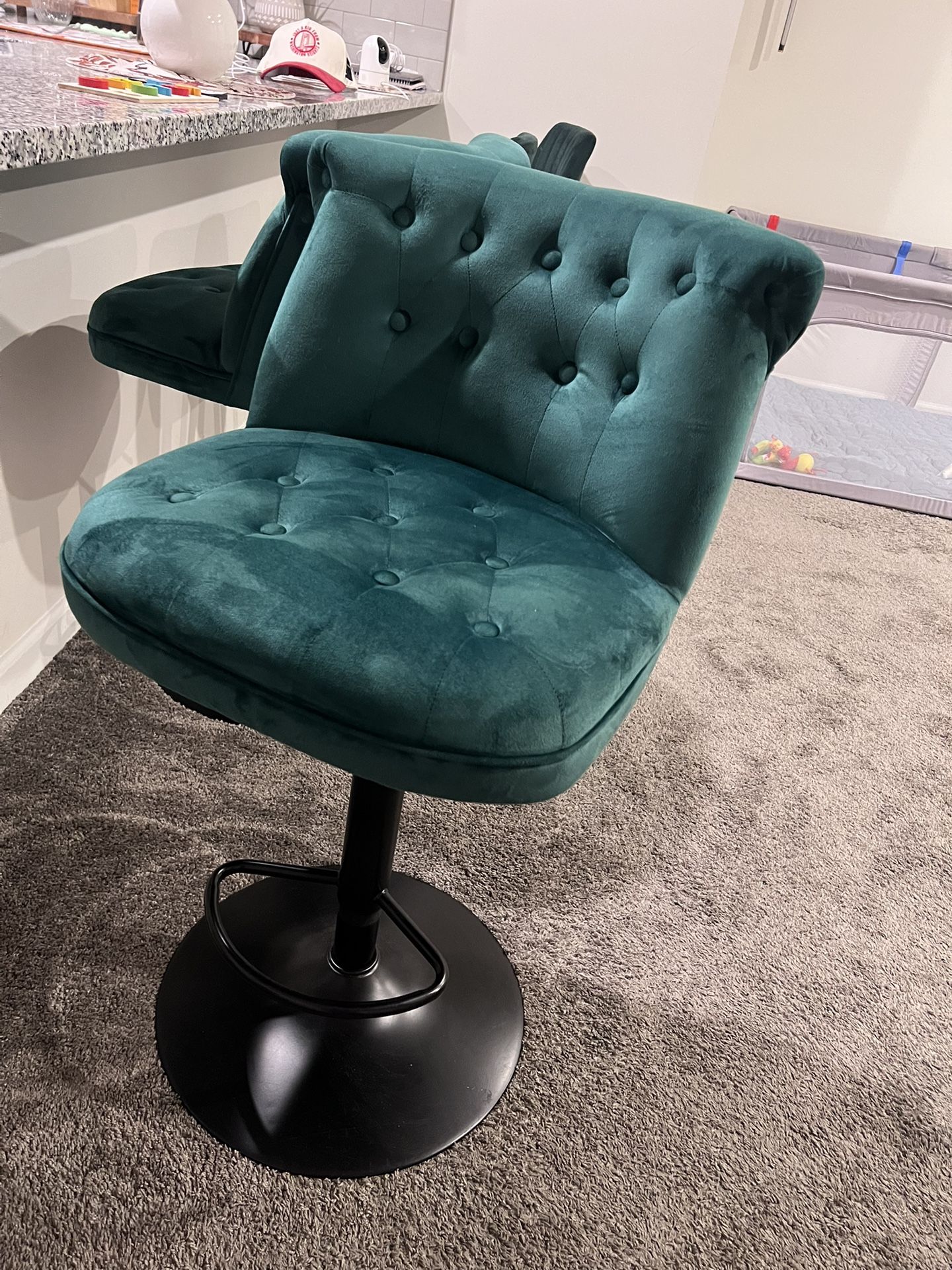 Velvet Bar Stools