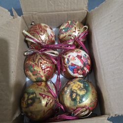 Vintage Christmas Balls