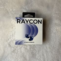 Raycon RBE745-23E-BLA Fitness Earbuds Active Noise Cancellation Blue NEW