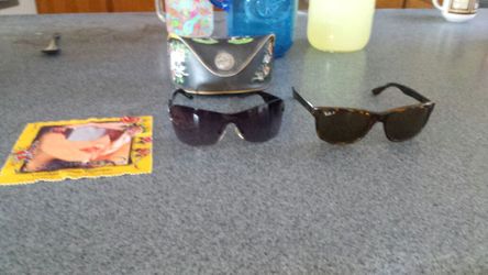 Ed hardy and ray bans