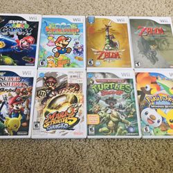 Nintendo Wii Games 