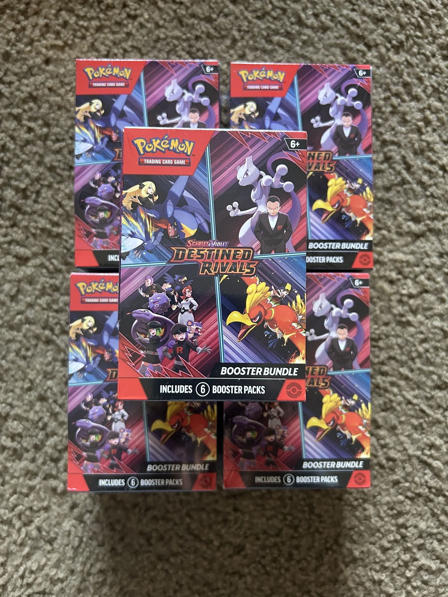 Pokemon Scarlet & Violet Destined Rivals Booster Bundle Box Sealed 