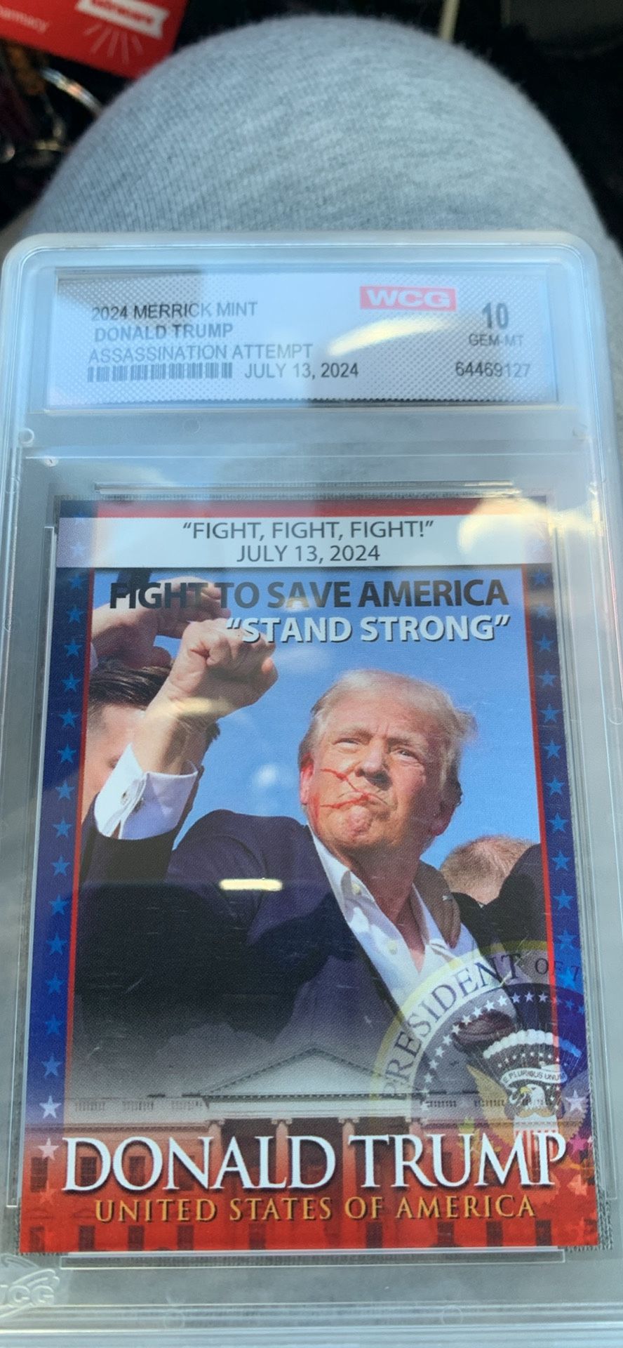 2024 Assassination Attempt On Donald Trump Card