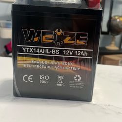 Weize YTX14AHL-BS High Performance - Rechargeable 