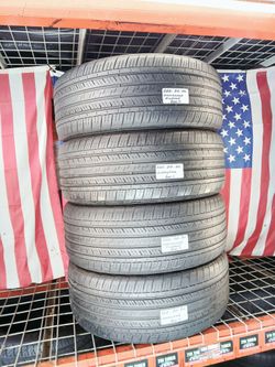 ✅ 255/50R20 GOODYEAR EAGLE TOURING ALL SEASON 255 50 20 SET  4 NICE USED TIRES 