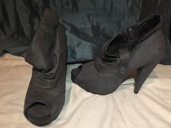 Grey heels